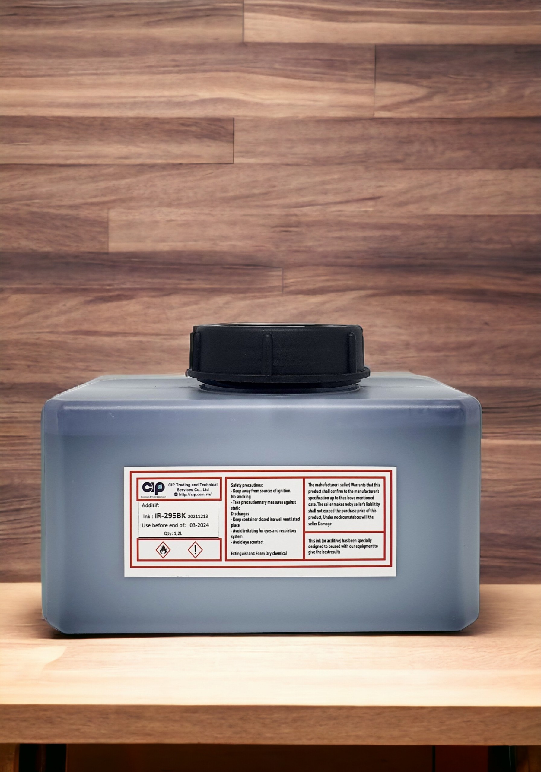 mực in IR-295BK dành cho máy in Domino